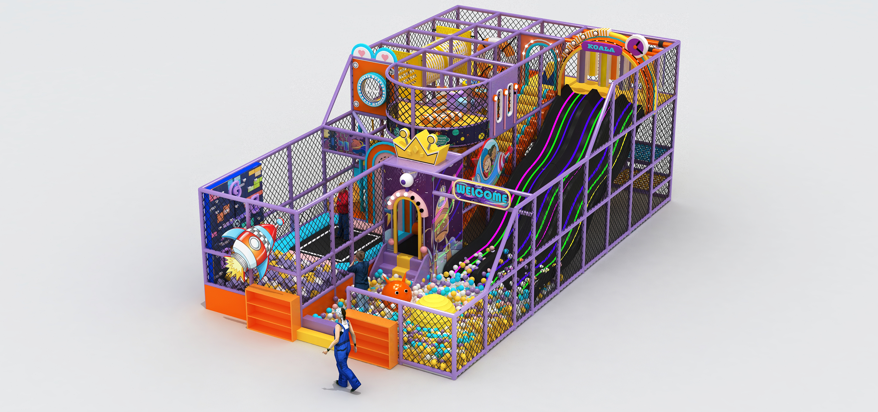 Safe Europe Standard Space Indoor Playground