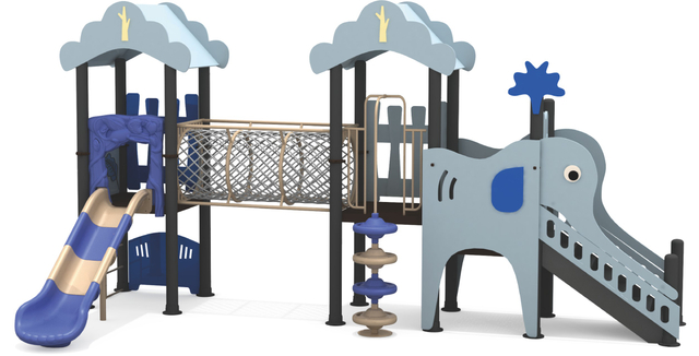 Luxury Best Quality Functional Customized PE Plate Outdor Playground