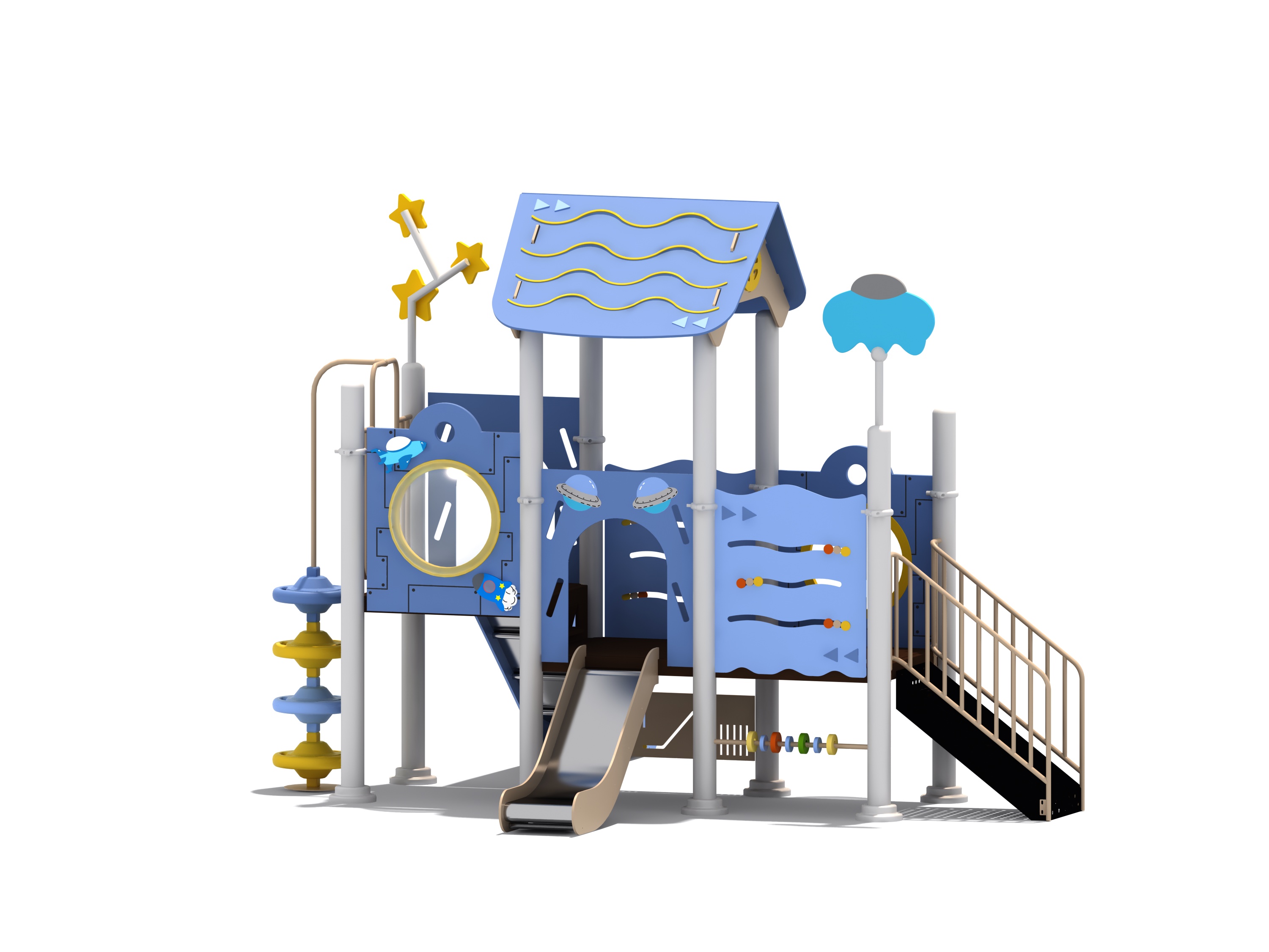 CE Certified Stainless Steel Playground Slide
