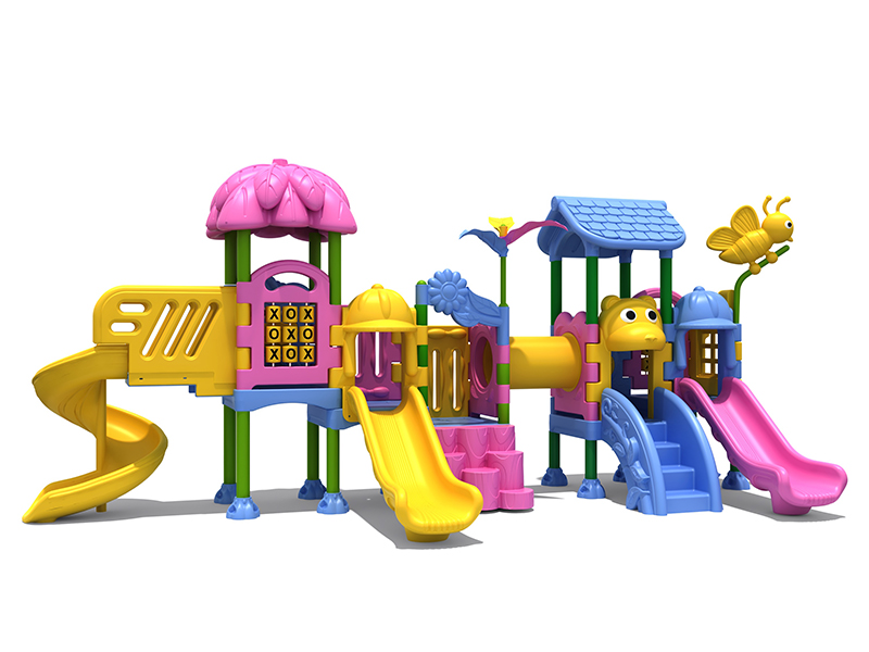 Multi-color Kids Outdoor Playground