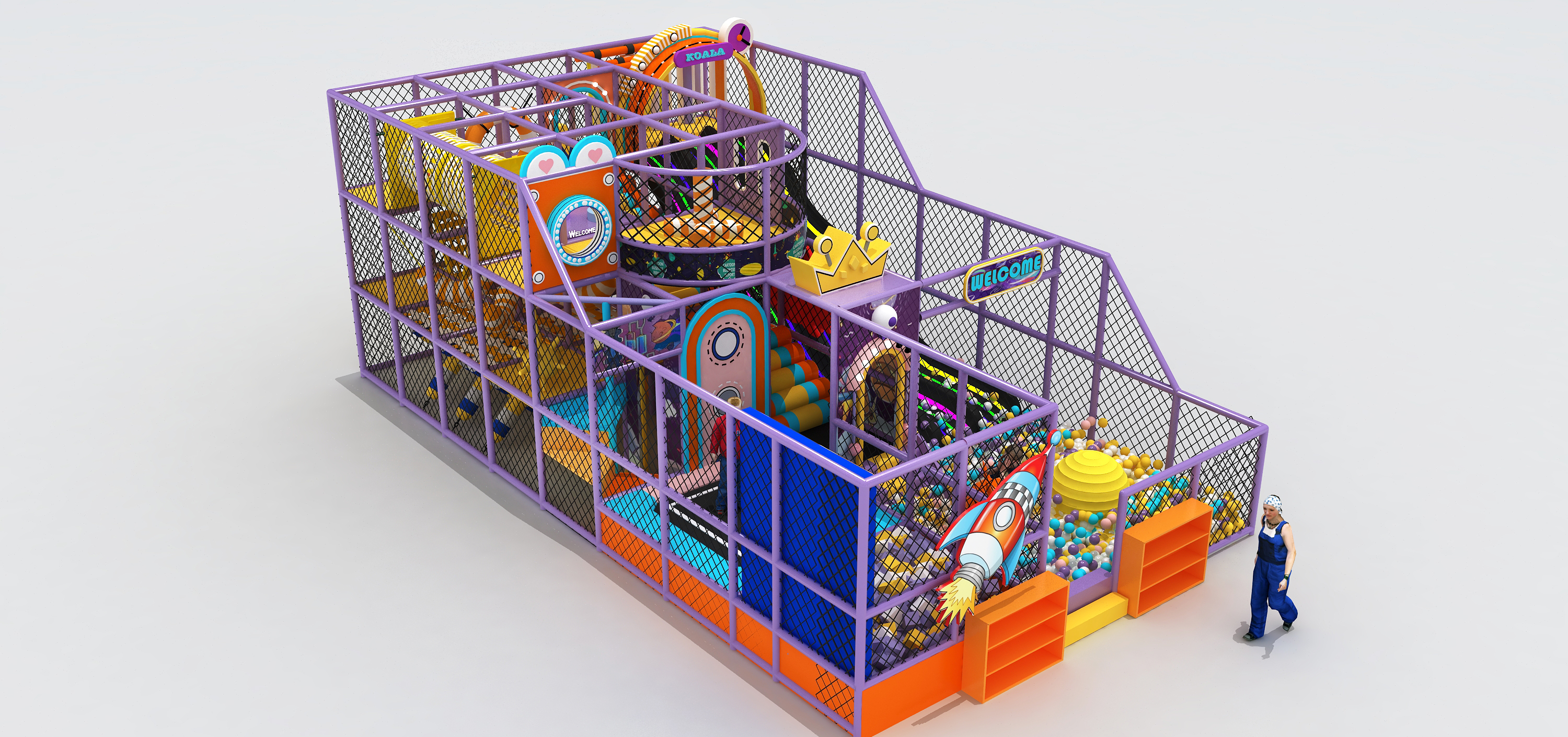 Safe Europe Standard Space Indoor Playground