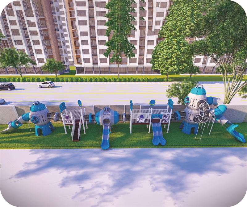 Durable Eco-Friendly Space Outdoor Playground