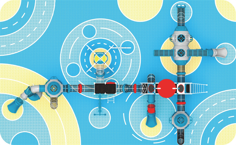 Modular Free Design Space Outdoor Playground