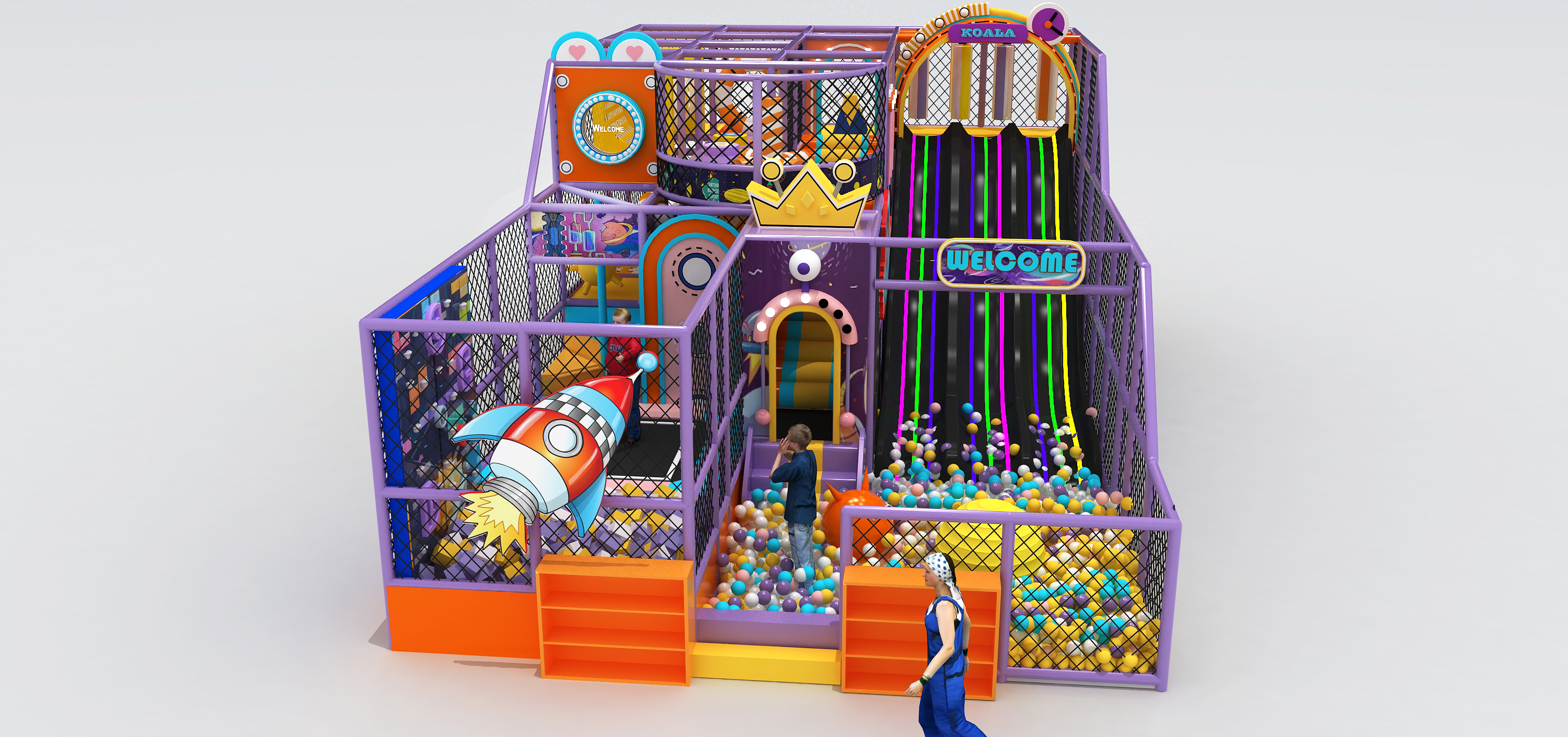 Safe Europe Standard Space Indoor Playground